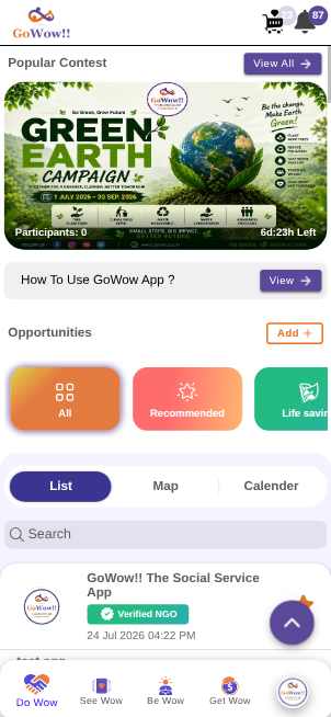 GoWow Mobile App